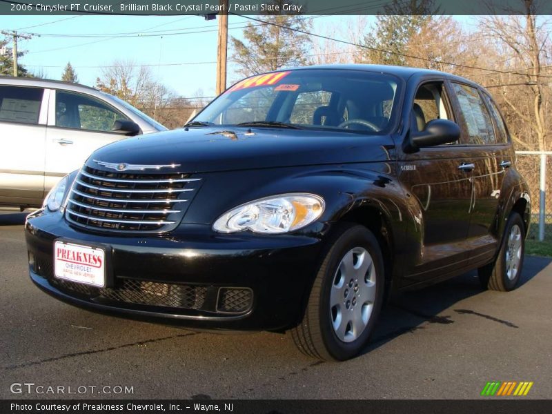 Brilliant Black Crystal Pearl / Pastel Slate Gray 2006 Chrysler PT Cruiser