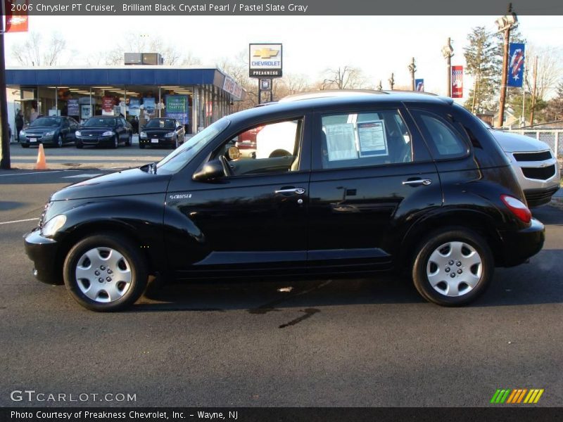 Brilliant Black Crystal Pearl / Pastel Slate Gray 2006 Chrysler PT Cruiser