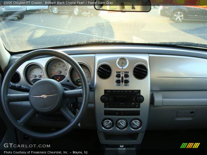 Brilliant Black Crystal Pearl / Pastel Slate Gray 2006 Chrysler PT Cruiser