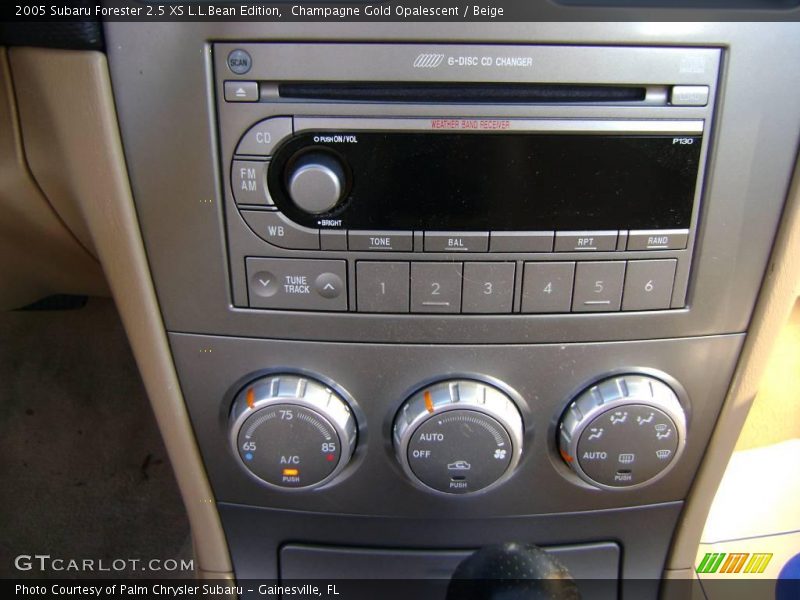 Champagne Gold Opalescent / Beige 2005 Subaru Forester 2.5 XS L.L.Bean Edition