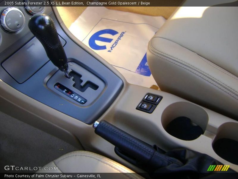 Champagne Gold Opalescent / Beige 2005 Subaru Forester 2.5 XS L.L.Bean Edition