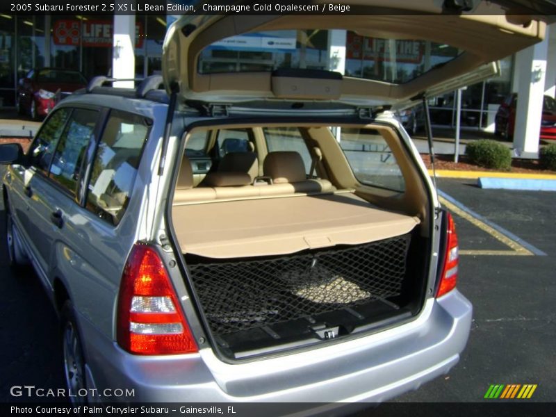 Champagne Gold Opalescent / Beige 2005 Subaru Forester 2.5 XS L.L.Bean Edition