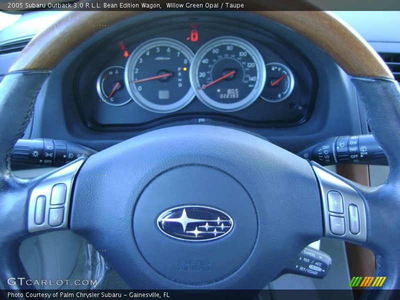 Willow Green Opal / Taupe 2005 Subaru Outback 3.0 R L.L. Bean Edition Wagon