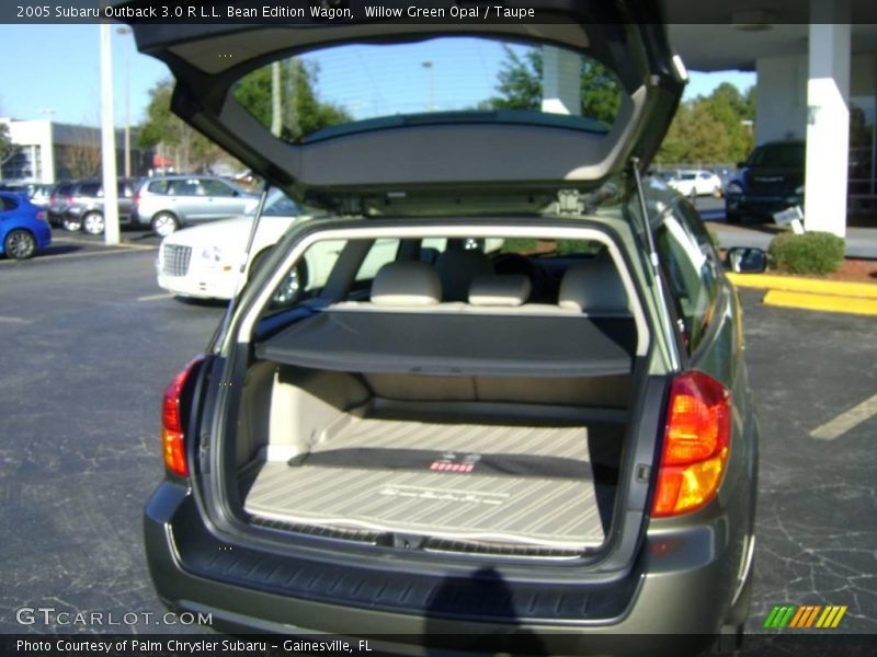 Willow Green Opal / Taupe 2005 Subaru Outback 3.0 R L.L. Bean Edition Wagon