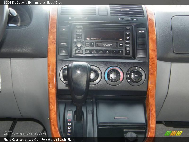 Imperial Blue / Gray 2004 Kia Sedona EX