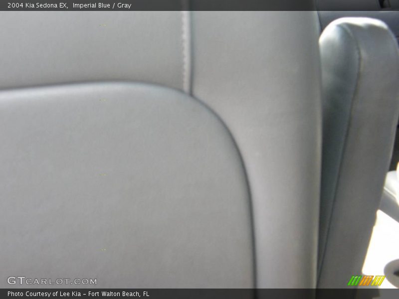 Imperial Blue / Gray 2004 Kia Sedona EX
