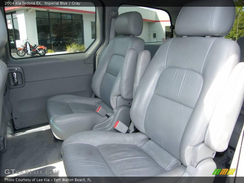 Imperial Blue / Gray 2004 Kia Sedona EX