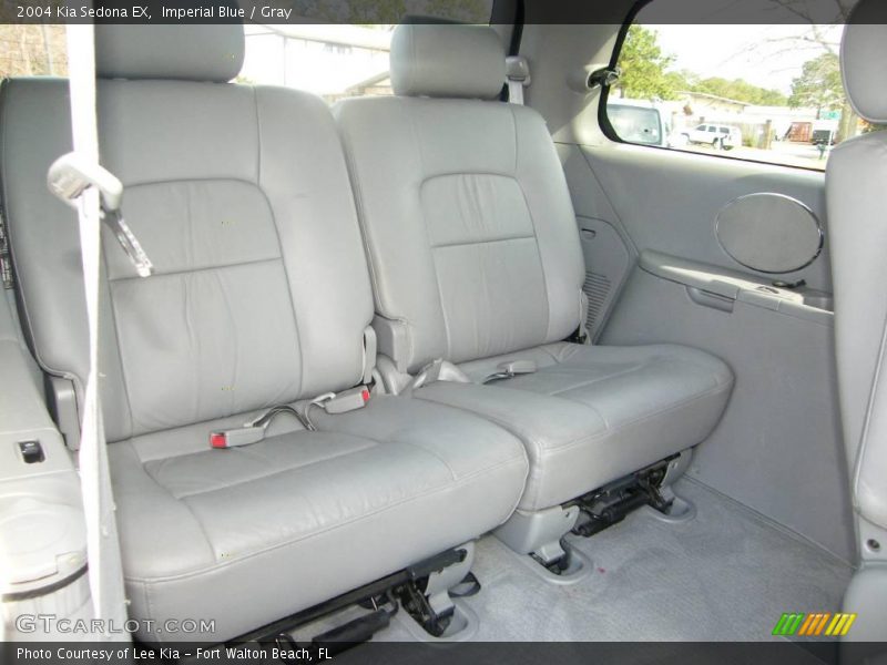 Imperial Blue / Gray 2004 Kia Sedona EX