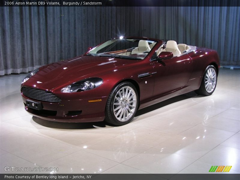 Burgundy / Sandstorm 2006 Aston Martin DB9 Volante