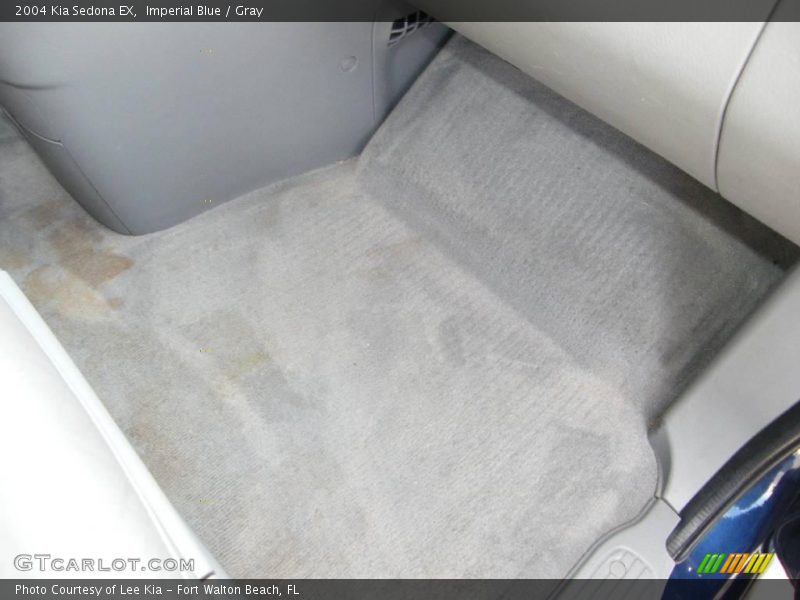 Imperial Blue / Gray 2004 Kia Sedona EX
