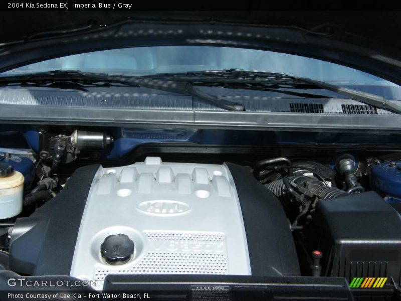 Imperial Blue / Gray 2004 Kia Sedona EX