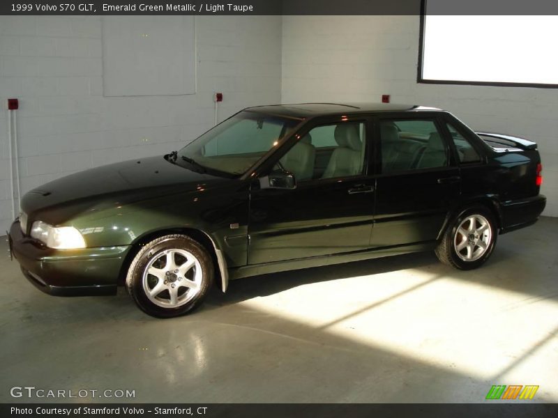 Emerald Green Metallic / Light Taupe 1999 Volvo S70 GLT