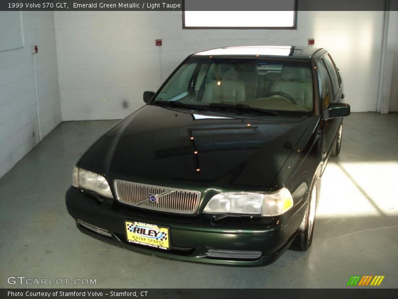 Emerald Green Metallic / Light Taupe 1999 Volvo S70 GLT