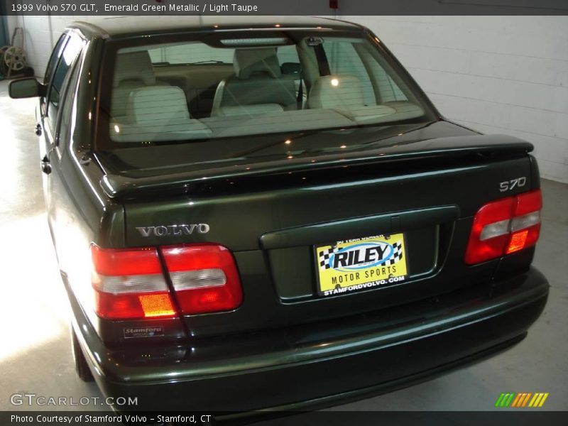 Emerald Green Metallic / Light Taupe 1999 Volvo S70 GLT