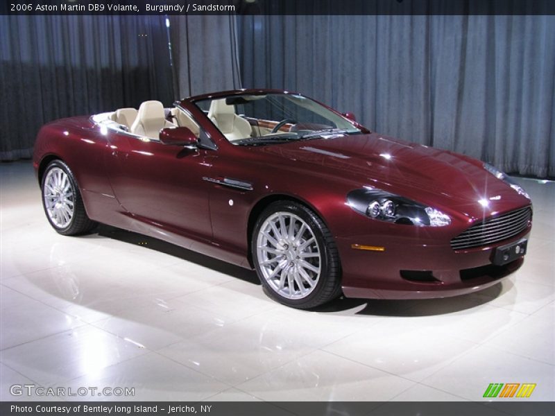 Burgundy / Sandstorm 2006 Aston Martin DB9 Volante