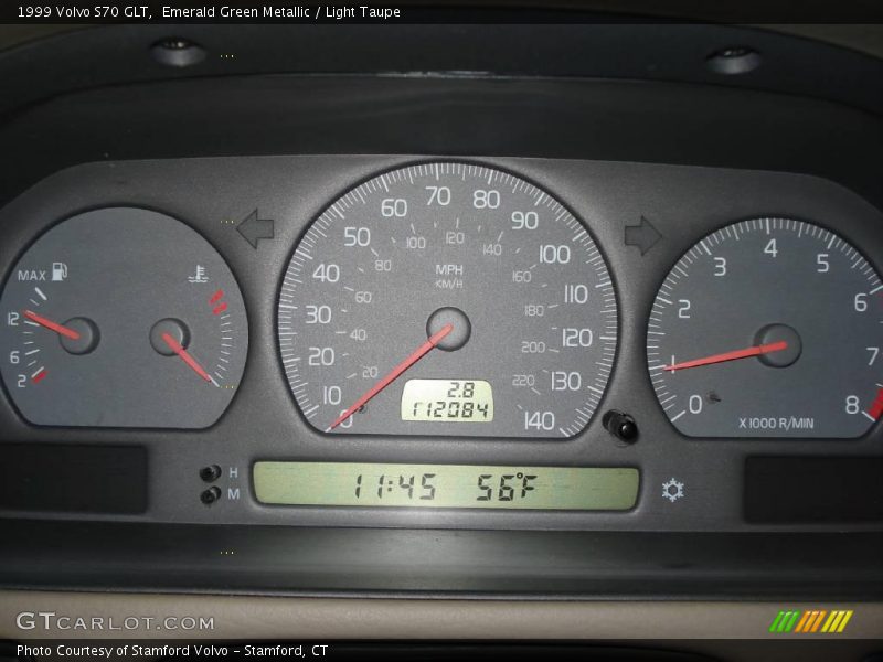 Emerald Green Metallic / Light Taupe 1999 Volvo S70 GLT