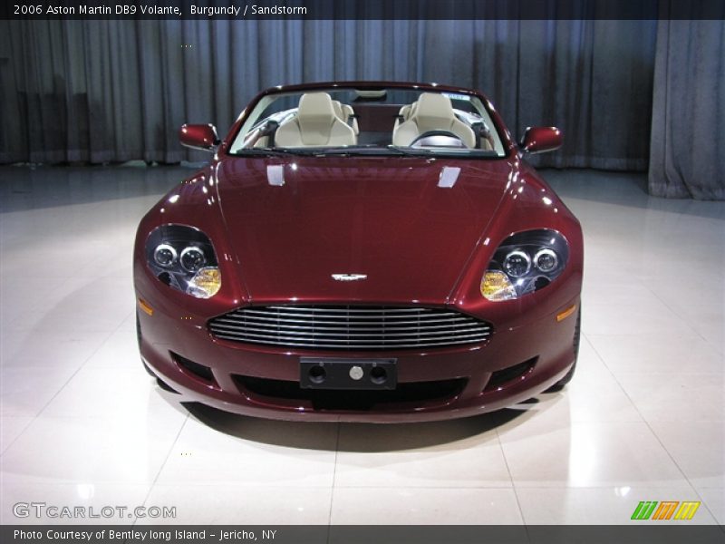 Burgundy / Sandstorm 2006 Aston Martin DB9 Volante