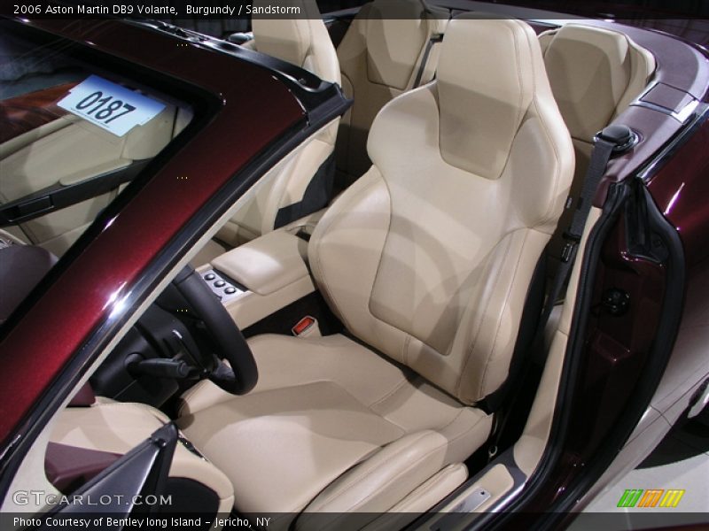 Burgundy / Sandstorm 2006 Aston Martin DB9 Volante