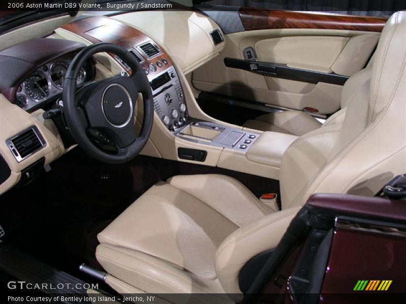 Burgundy / Sandstorm 2006 Aston Martin DB9 Volante
