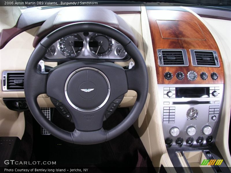 Burgundy / Sandstorm 2006 Aston Martin DB9 Volante