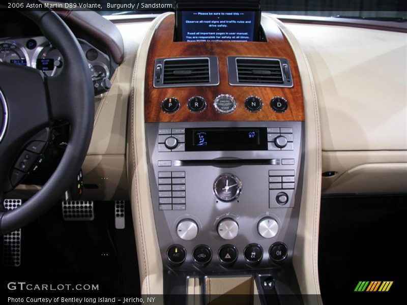 Burgundy / Sandstorm 2006 Aston Martin DB9 Volante