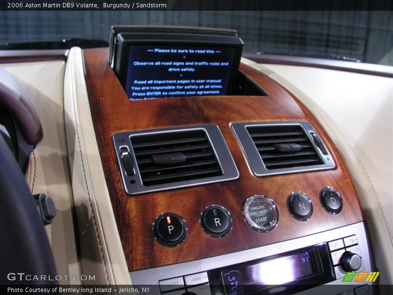 Burgundy / Sandstorm 2006 Aston Martin DB9 Volante
