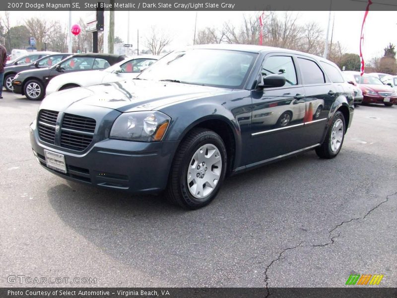 Steel Blue Metallic / Dark Slate Gray/Light Slate Gray 2007 Dodge Magnum SE