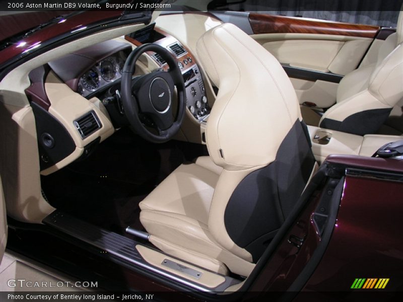 Burgundy / Sandstorm 2006 Aston Martin DB9 Volante