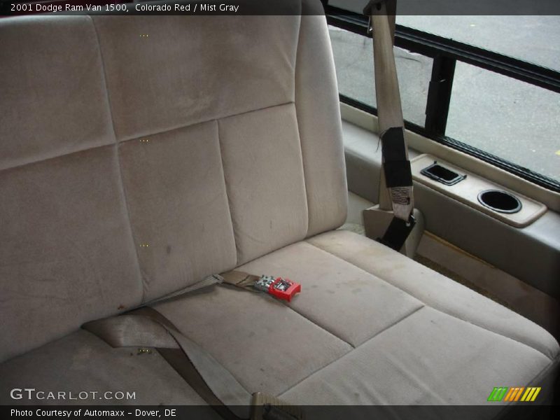 Colorado Red / Mist Gray 2001 Dodge Ram Van 1500