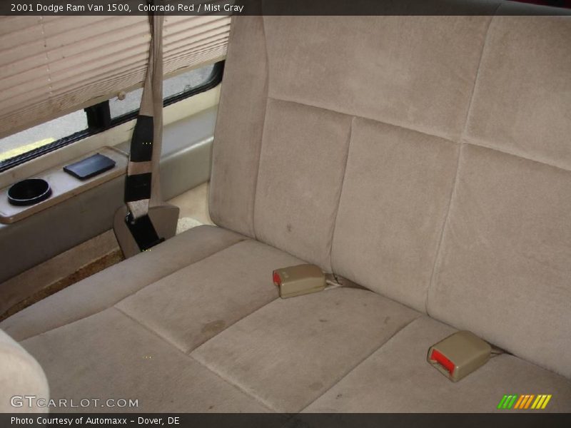 Colorado Red / Mist Gray 2001 Dodge Ram Van 1500