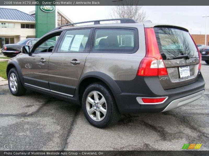 Oyster Grey Metallic / Anthracite Black 2008 Volvo XC70 AWD