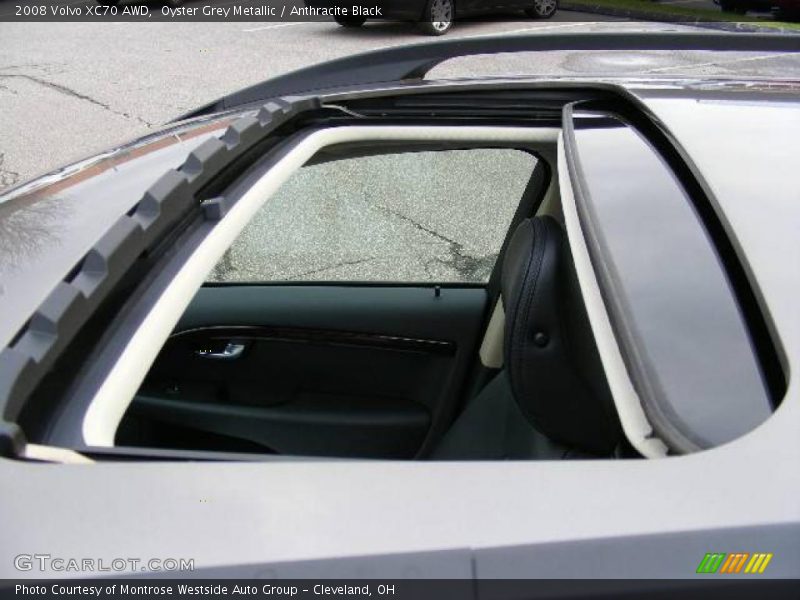 Oyster Grey Metallic / Anthracite Black 2008 Volvo XC70 AWD
