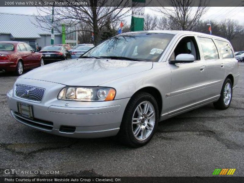 Silver Metallic / Graphite 2006 Volvo V70 2.4