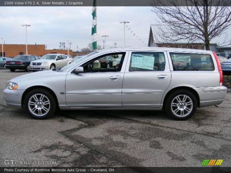 Silver Metallic / Graphite 2006 Volvo V70 2.4