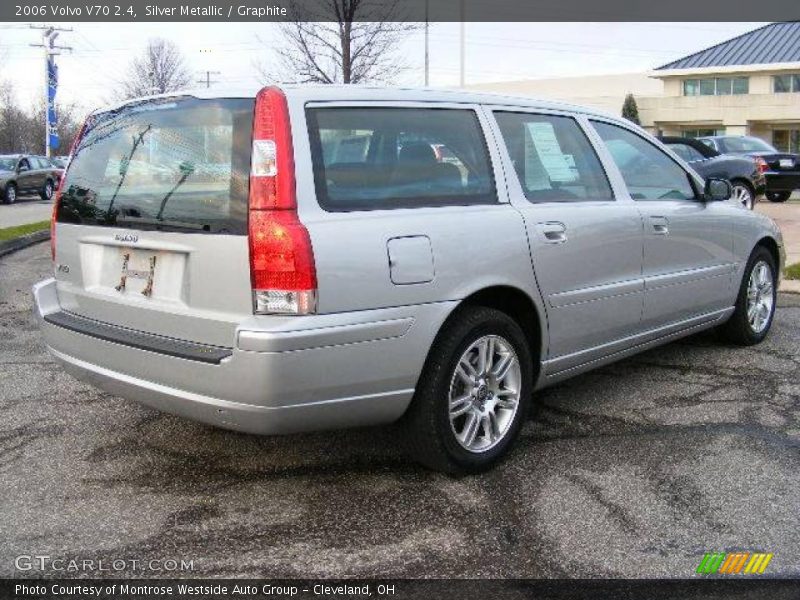 Silver Metallic / Graphite 2006 Volvo V70 2.4