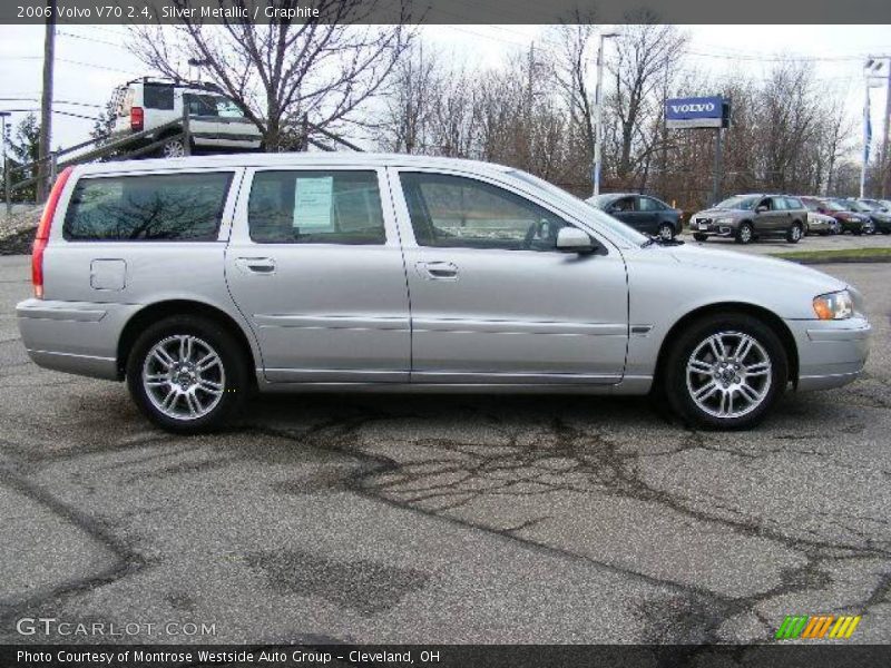 Silver Metallic / Graphite 2006 Volvo V70 2.4