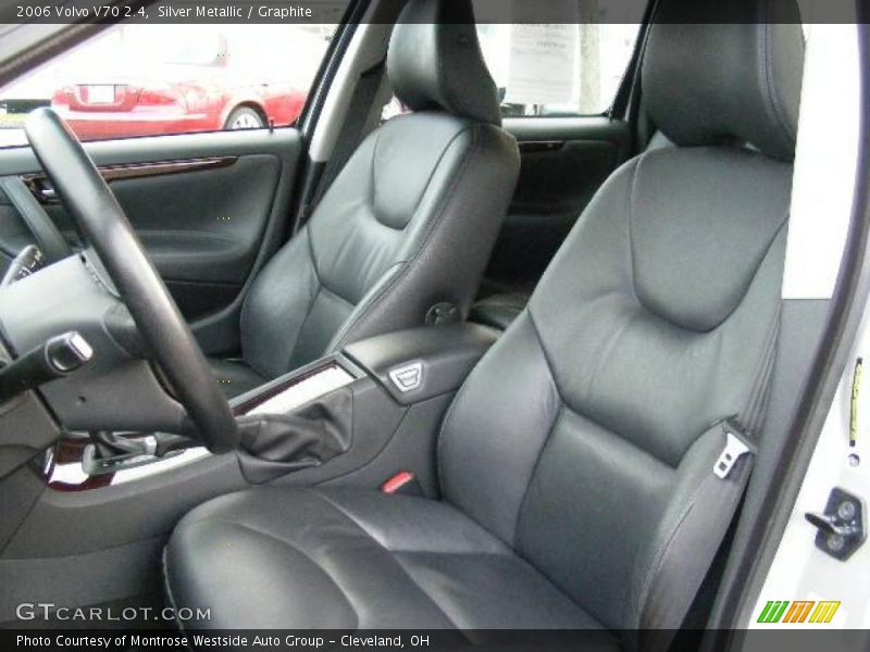 Silver Metallic / Graphite 2006 Volvo V70 2.4