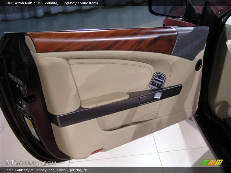 Burgundy / Sandstorm 2006 Aston Martin DB9 Volante