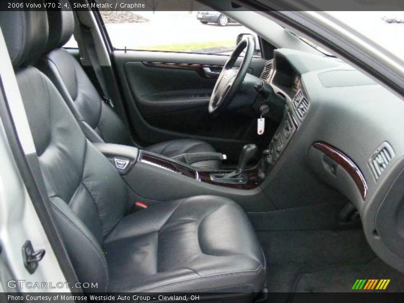 Silver Metallic / Graphite 2006 Volvo V70 2.4