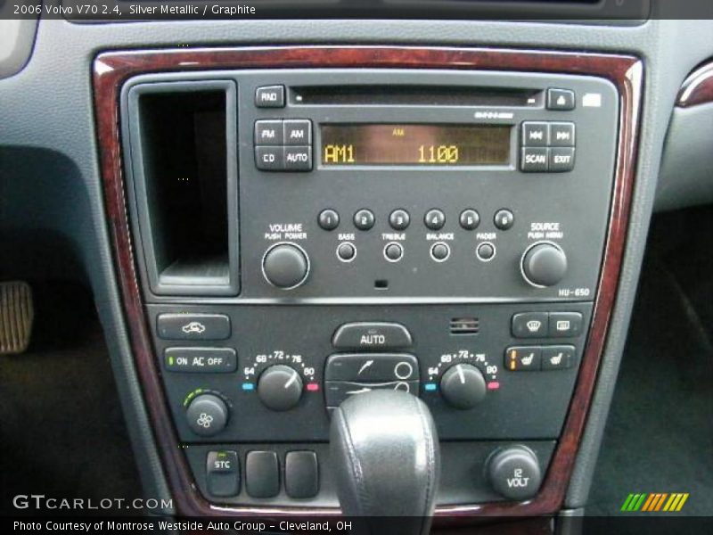 Silver Metallic / Graphite 2006 Volvo V70 2.4