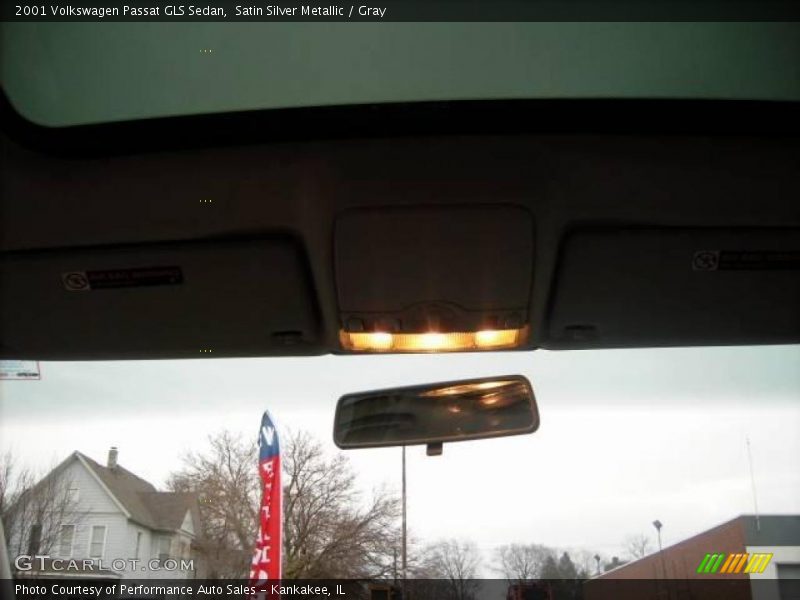 Satin Silver Metallic / Gray 2001 Volkswagen Passat GLS Sedan