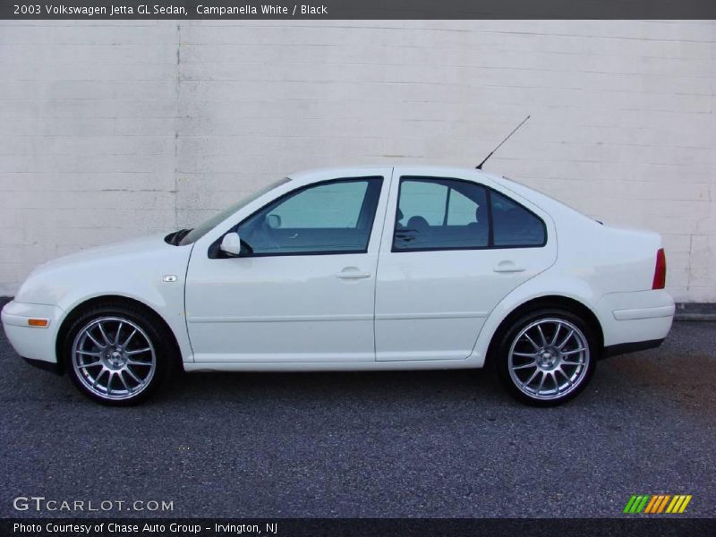 Campanella White / Black 2003 Volkswagen Jetta GL Sedan