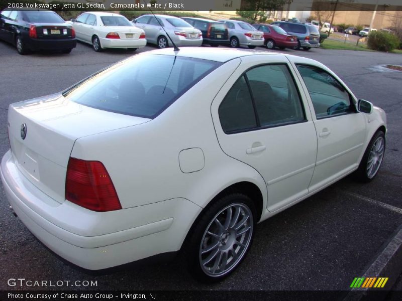 Campanella White / Black 2003 Volkswagen Jetta GL Sedan
