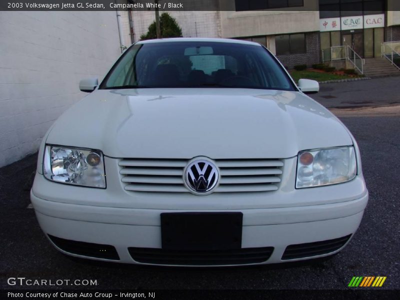 Campanella White / Black 2003 Volkswagen Jetta GL Sedan