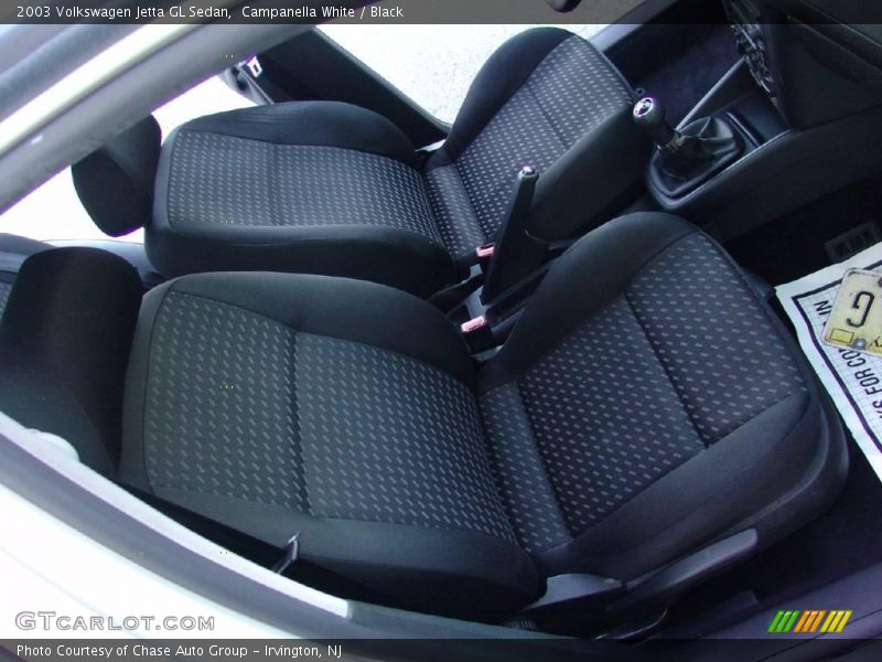 Campanella White / Black 2003 Volkswagen Jetta GL Sedan