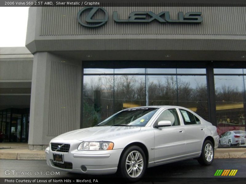 Silver Metallic / Graphite 2006 Volvo S60 2.5T AWD