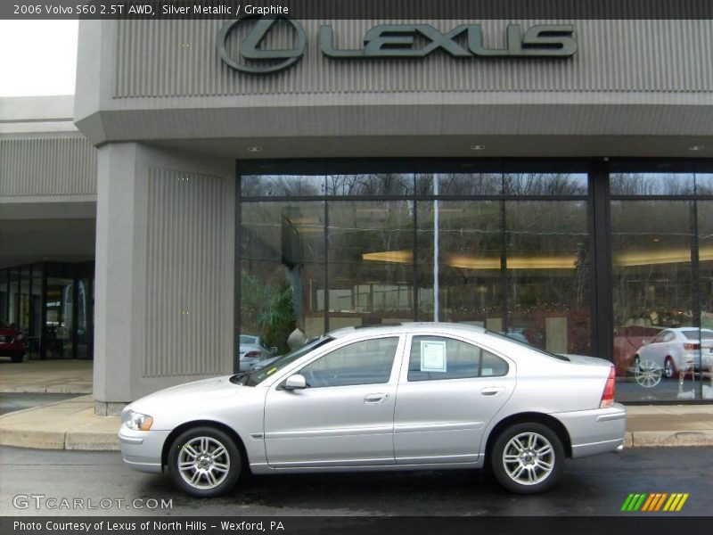 Silver Metallic / Graphite 2006 Volvo S60 2.5T AWD