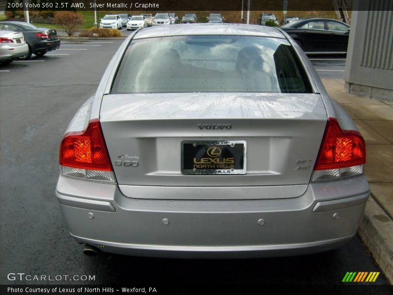Silver Metallic / Graphite 2006 Volvo S60 2.5T AWD