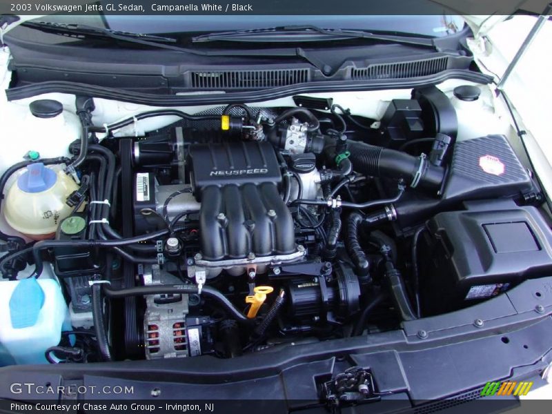 Campanella White / Black 2003 Volkswagen Jetta GL Sedan