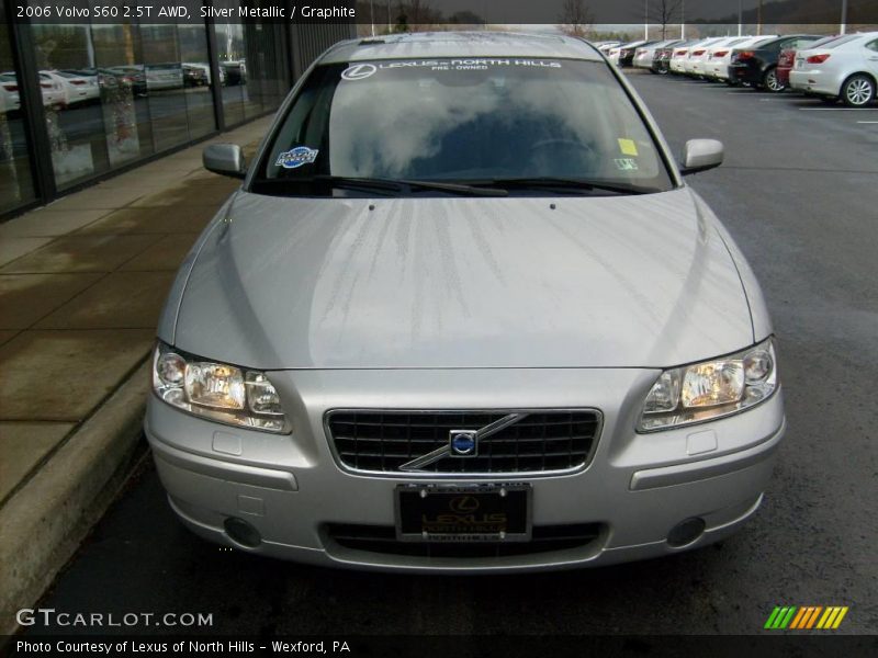 Silver Metallic / Graphite 2006 Volvo S60 2.5T AWD